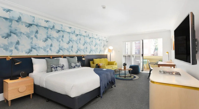Номер Standard с балконом и с видом на океан Coogee Bay Boutique Hotel