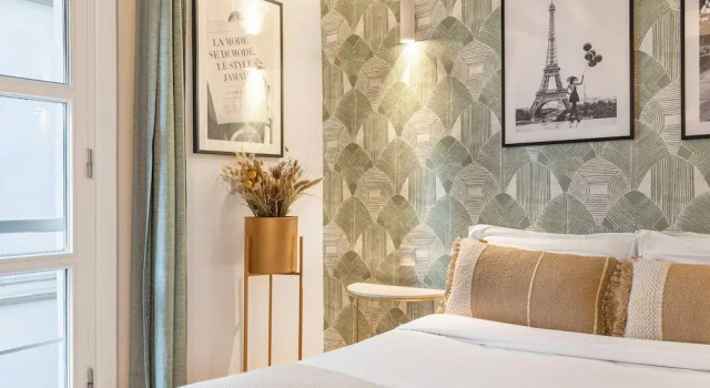 Amazing Historical Parisien Loft Next TO Louvre Area ! 6, Забронировать Апарт-отель Апарт-отели Парижа, рядом с Immeuble des Bons Enfants, Апарт-отель