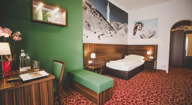 Одноместный номер Standard с балконом Hotel Mozart Bad Gastein
