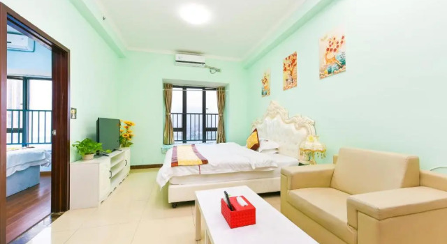 Guangzhou Hua Ji Apartment Pazhou Expo Branch, Rezervasyon Daire Guangdong otoparklı oteller, Otopark