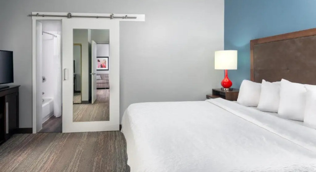 Двухместный номер Deluxe Hampton Inn Charlotte Uptown