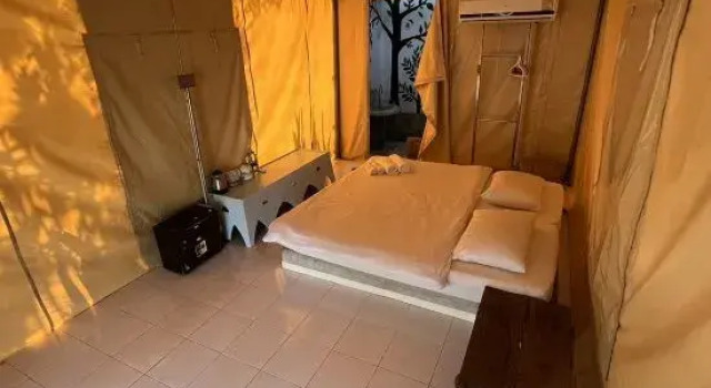 Тент с видом на реку Kalacanal resort