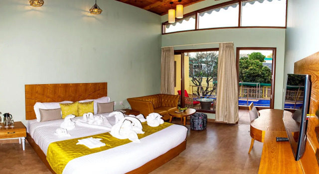 Beyond Stay Vasanava Resort Corbett, Varaa Lomakeskus Dhikuli Uttarakhand