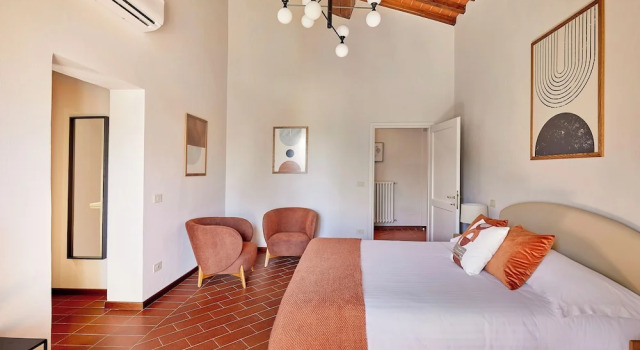 Люкс с видом на сад Agriturismo Borgo Scaffaia