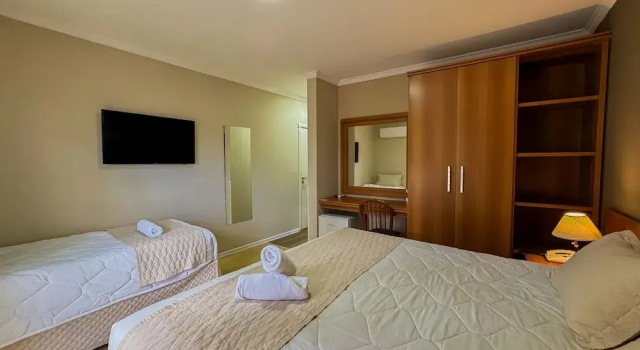Трёхместный номер Superior Pousada Nacional Inn Campos do Jordão
