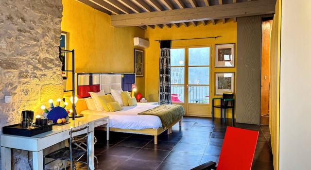 Люкс с балконом Villa Troletti, hôtel particulier de luxe en Provence