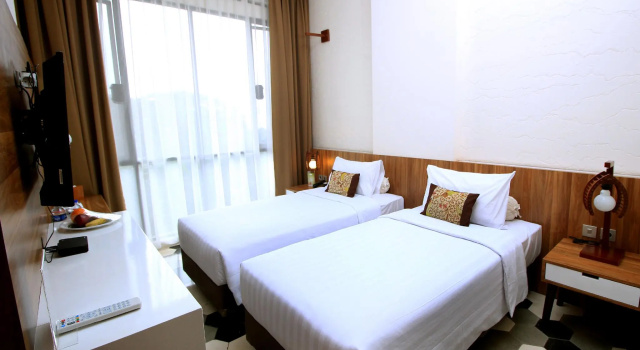 Deluxe Twin room Green Forest Resort & Wedding Bandung