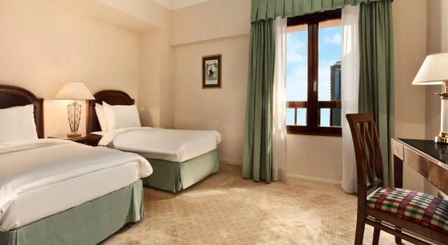 Люкс Imperial с видом на сад Отель Cairo World Trade Center Hotel & Residences