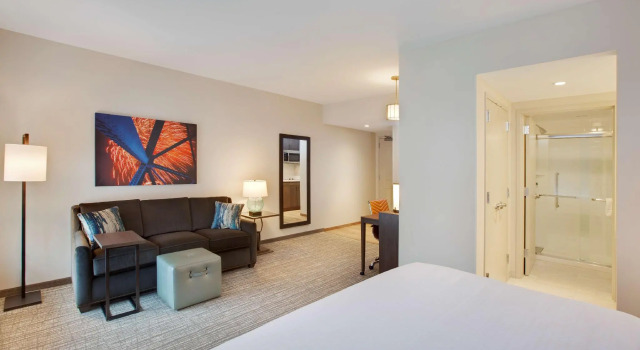 Двухместная Studio Suite Hearing Accessible Homewood Suites By Hilton Louisville Downtown