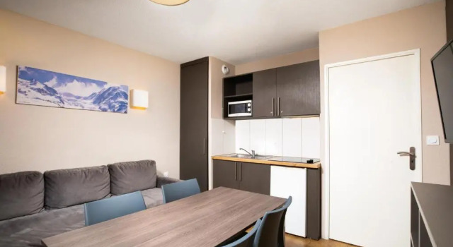 Студия с балконом SOWELL RESIDENCES Pra Loup