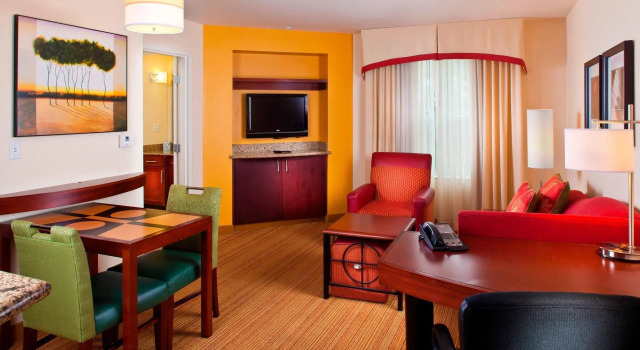 Двухместный люкс c 1 комнатой Residence Inn by Marriott New Orleans Covington/North Shore