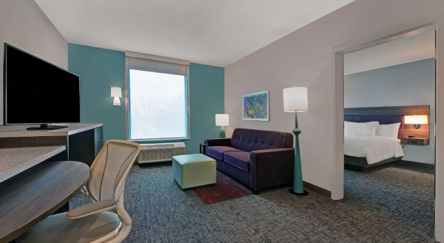 Двухместный люкс c 1 комнатой Home2 Suites By Hilton Memphis Wolfchase Galleria