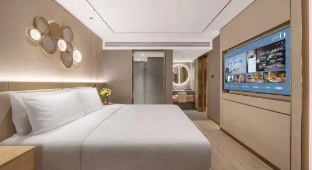Люкс Deluxe Orange Luoyang WangchengPark Metro Station Hotel