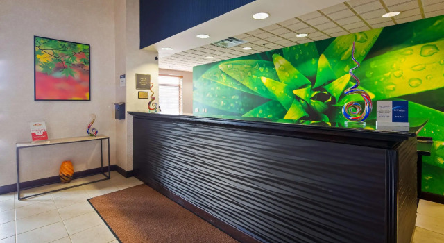 Кровать в общем номере Comfort Inn Saint Paul East