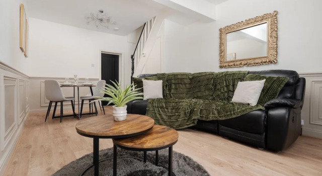 Anfield 3 Mins Superfast Wifi Washer Sofabed, Reserva ahora Casa o chalet Liverpool Merseyside