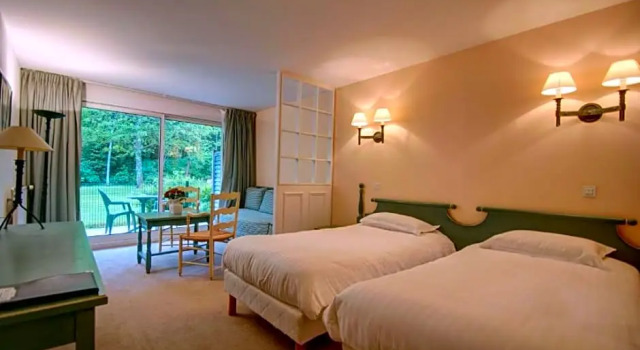 Одноместный номер Classic с балконом Hôtel du Parc