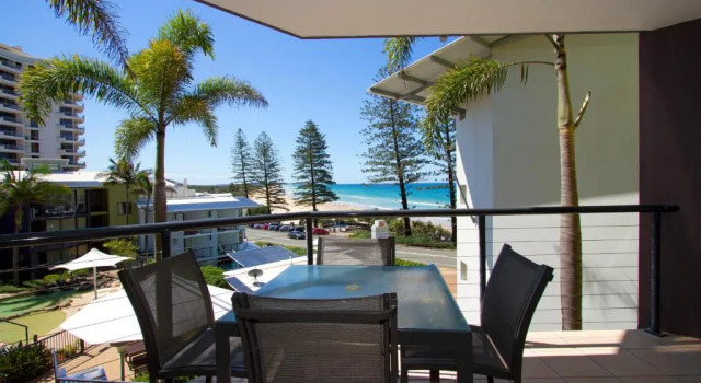 Апартаменты c 1 комнатой с видом на океан The Beach Retreat Coolum