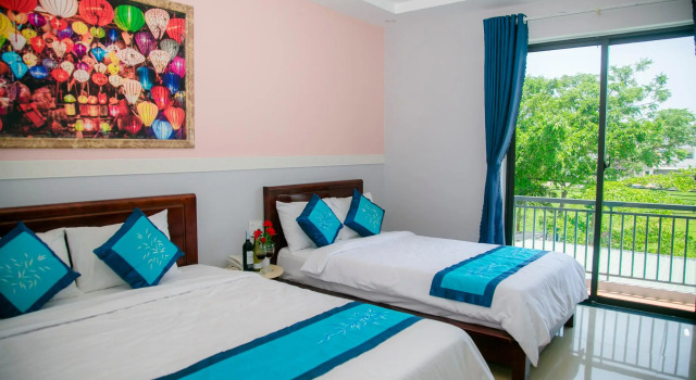 Двухместный номер Deluxe с видом на сад Hào Anh Villa Hội An