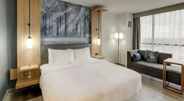 Standard Kahden hengen huone parvekkeella Mobile Marriott