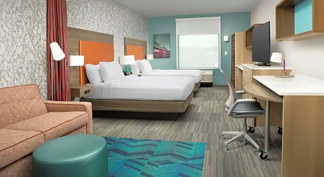 Четырёхместный люкс Home2 Suites Polaris Columbus, OH