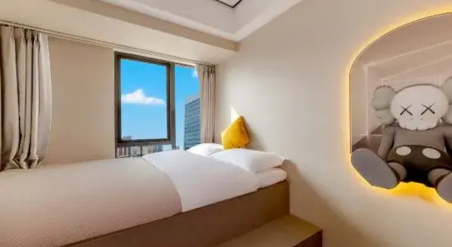 Семейный люкс с 3 комнатами Yunting·Select Jiying Suite Apartment (Chengdu Jianshe Road Dongjiao Memory Store)