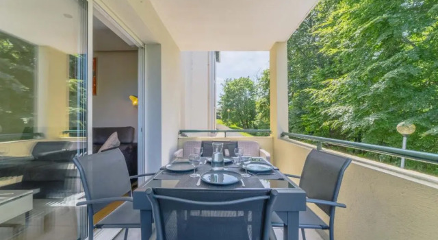 Апартаменты Appartement au coeur des Pins dans les Landes