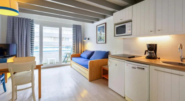 Апартаменты Дуплекс c 1 комнатой с балконом Résidence Pierre & Vacances la Corniche de la Plage