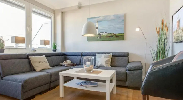 exklusive 3-Zimmer-Ferienwohnung im Herzen Westerlands, Забронировать Апартаменты/квартира Апартаменты Вестерланд, рядом с Аквапарк "Зюльтер Велле", Апартаменты/квартира