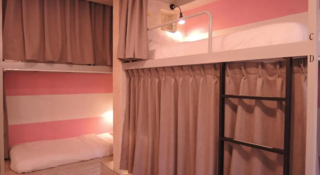 Кровать в общем номере (женский номер) Bayhouse Comfortel Hualien Hostel