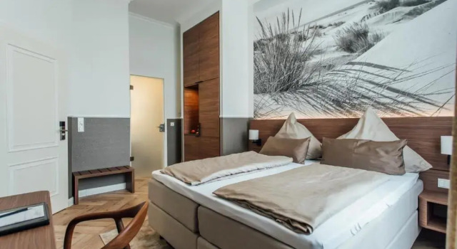 Двухместный номер Standard с частичным видом на море Strandhotel Hohenzollern