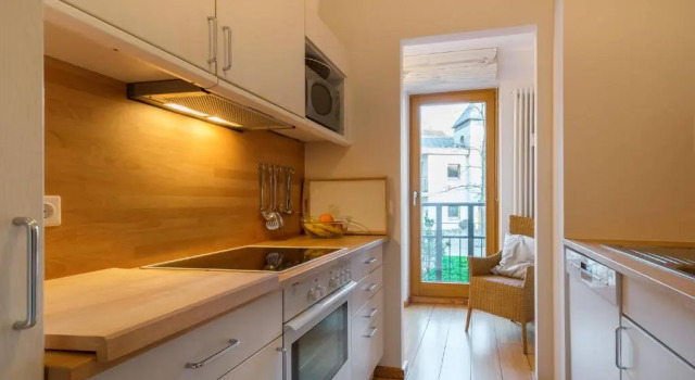 Апартаменты Kaiservillen Heringsdorf - Appartement mit 1 Schlafzimmer und Balkon D105