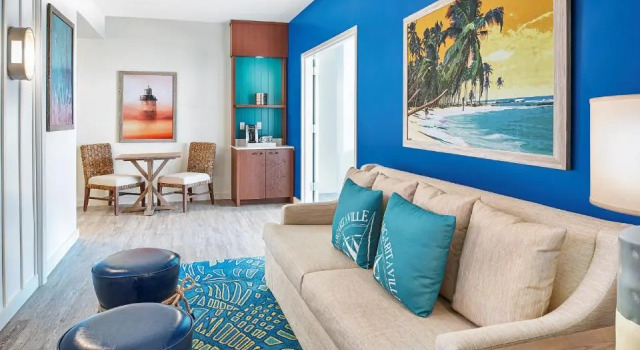 Двухместный люкс oceanfront Margaritaville Jacksonville Beach