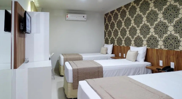 Трёхместный номер Luxury BITTI HOTEL Aracruz by Samba