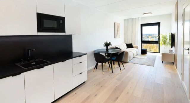 15. korruse värskelt valminud katusekorter, Buchen Sie Hotel Haabersti Tallinn