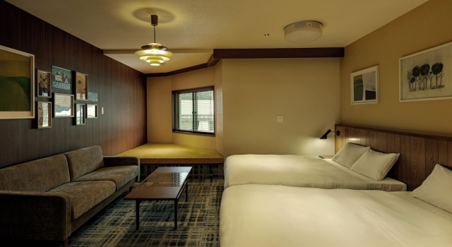 Двухместный номер Standard HOTEL&SAUNA WAYPOINT Shinano-Myoko