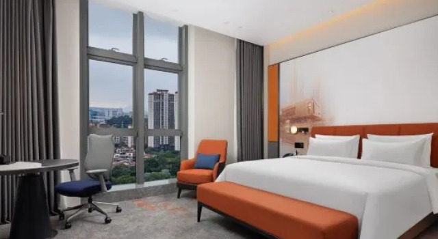 Номер Superior Hampton by Hilton Dongguan Liaobu Songshan Lake Avenue