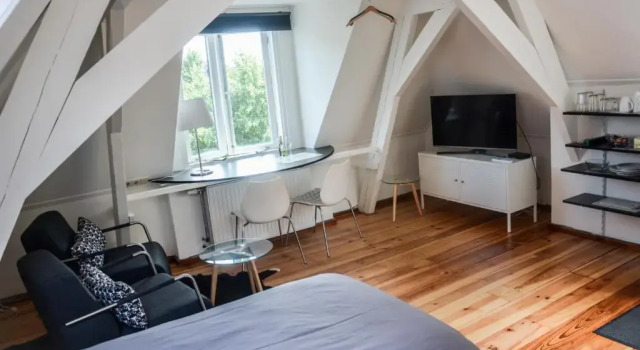 Студия Hotel de Vischpoorte, centrum Deventer en aan de IJssel