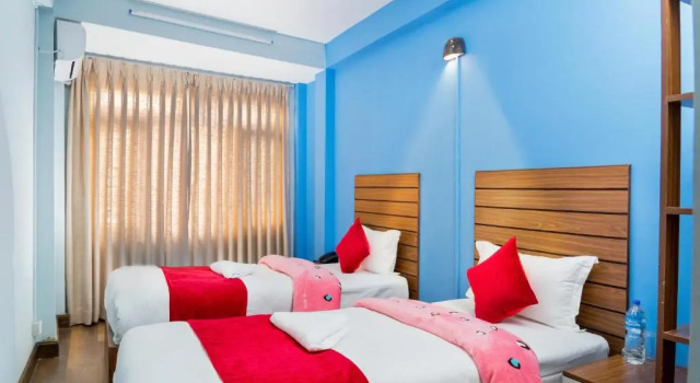 Двухместный номер Deluxe Hotel Nepal Bhumi