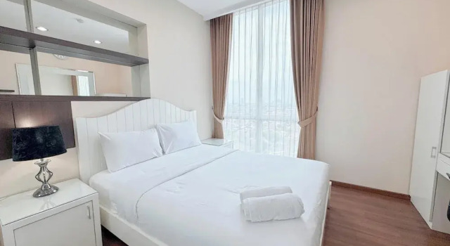 Restful And Simple 2Br At The Via And The Vue Apartment