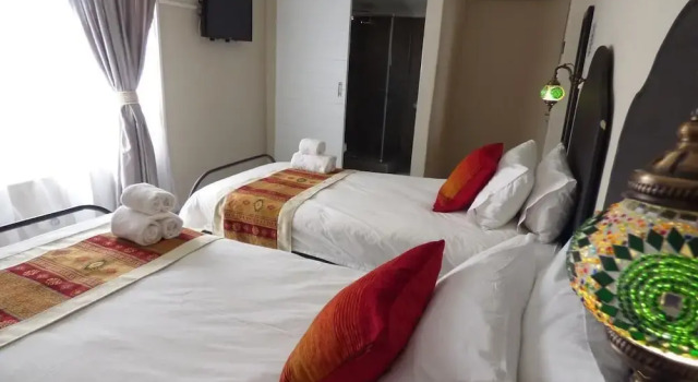 Standard- dobbelt værelse Villa Africa Guesthouse