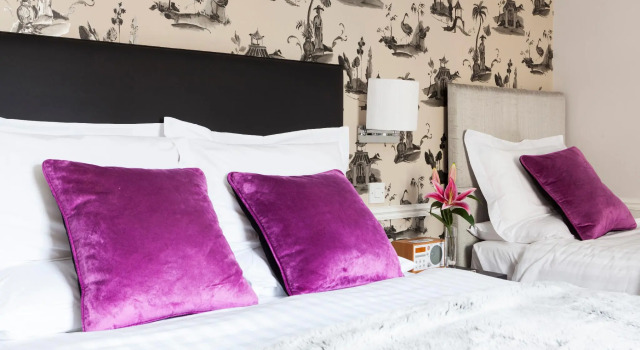 Standard Kolmen hengen huone Harington's Hotel
