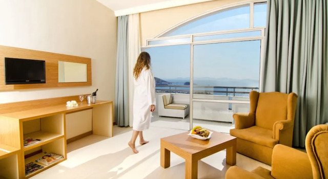 Двухместный номер Standard с балконом и с видом на море Citys Hill Hotel