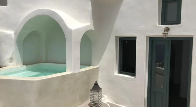Коттедж с видом на закат Spitia Santorini Villa Collection