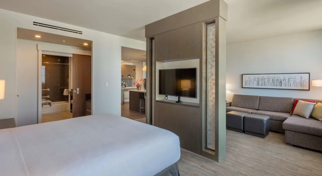 Двухместная студия с балконом Hyatt House Mexico City/Santa Fe