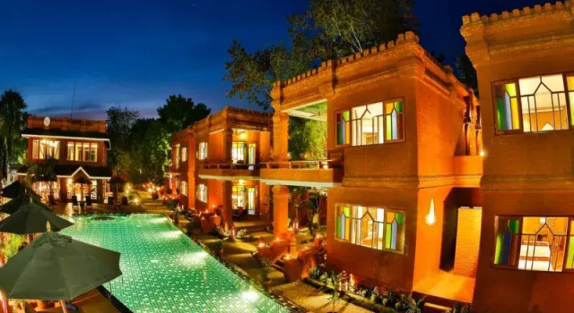 Двухместный люкс c 1 комнатой Ananta Bagan Hotel
