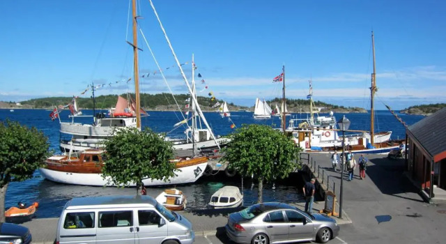 Двухместный номер Standard с видом на море Risør Hotel