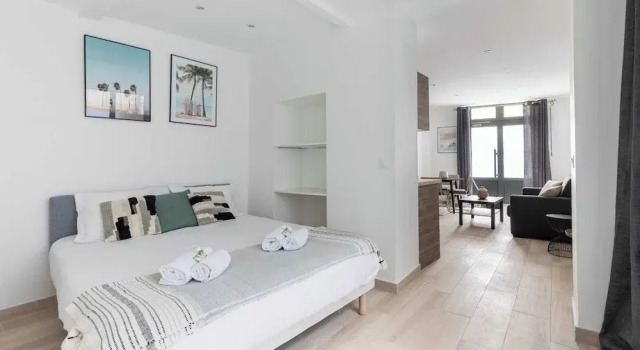 Modern Apartment -1br-4p- Saint-germain-des-pres, Забронировать Апартаменты/квартира Париж Иль-де-Франс, рядом с Лувр — Риволи