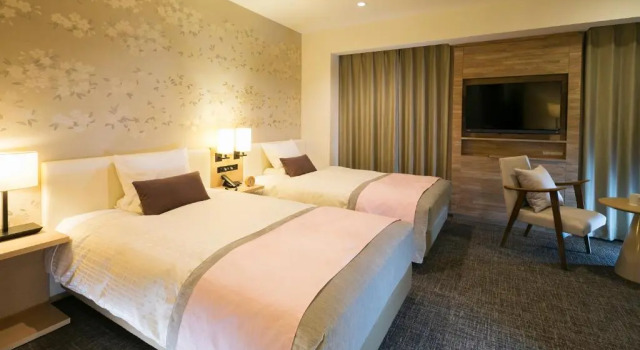 Двухместный номер Standard JR-East Hotel Mets Kitakami