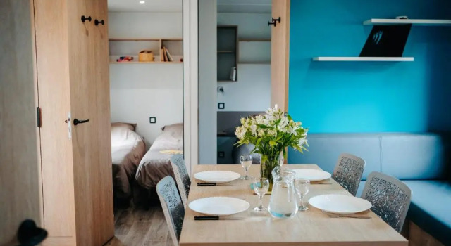 Mobil Home XXL 4 chambres - Camping La Pointe de Roscoff, Rezervasyon Kamp Alanı Roscoff 