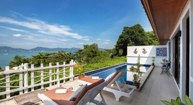Вилла с 2 комнатами с видом на море Soul Villas Phuket Beachfront Private Pool Villas